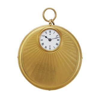 French gold Souscription Moyenne à Tact pocket watch Circa 1804
