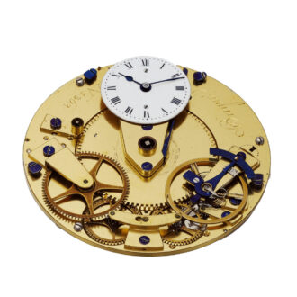 French gold Souscription Moyenne à Tact pocket watch Circa 1804