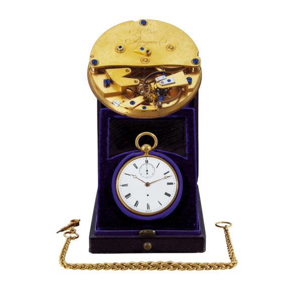 French gold watch with detent chronometer escapement Circa 1844