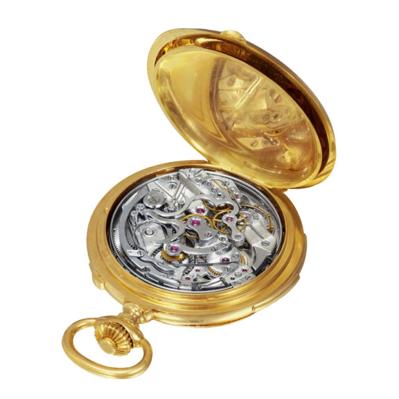 Historically interesting French gold repeating pocket watch Circa 1916 Historically interesting French gold repeating pocket watch Circa 1916