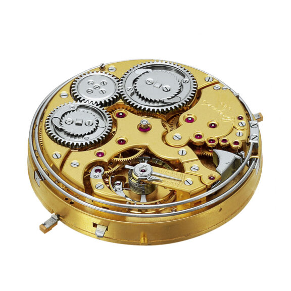 French gold repeating grande/petite sonnerie clockwatch Circa 1925 French gold repeating grande/petite sonnerie clockwatch Circa 1925