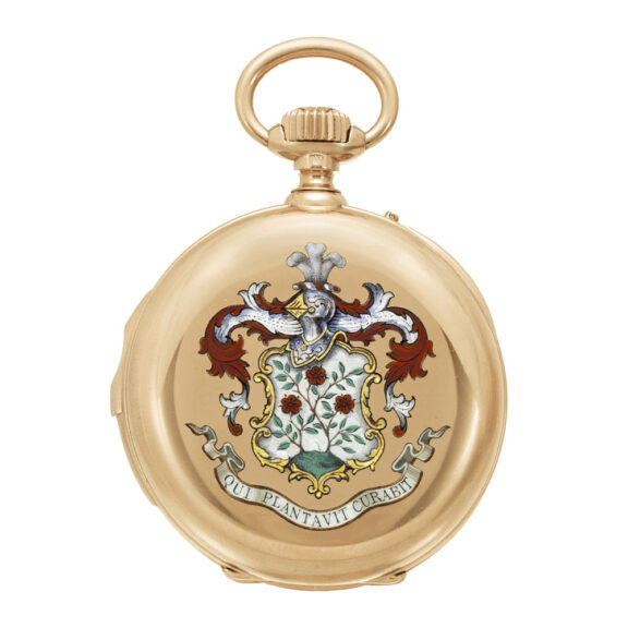 Historically important French 18K rose gold repeater Circa 1890
