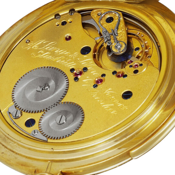 Historically important German gold repeating watch Circa 1938 Historically important German gold repeating watch Circa 1938