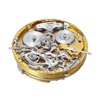 English 18k gold petite/grande sonnerie clockwatch Circa 1900