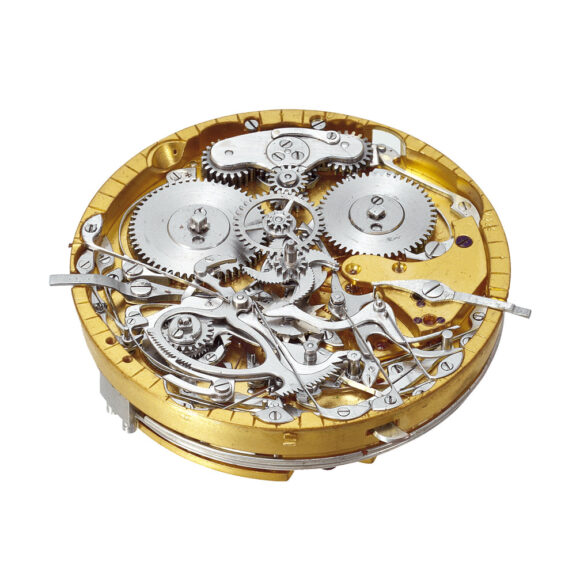 English 18k gold petite/grande sonnerie clockwatch Circa 1900 English 18k gold petite/grande sonnerie clockwatch Circa 1900