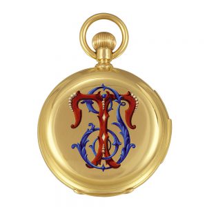 Russian 18k gold watch made for the Russian market Circa 1900
