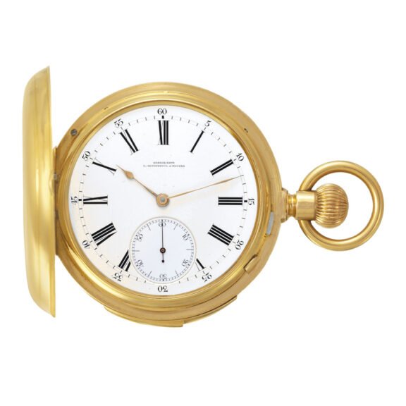 Russian 18k gold watch made for the Russian market Circa 1900 Russian 18k gold watch made for the Russian market Circa 1900