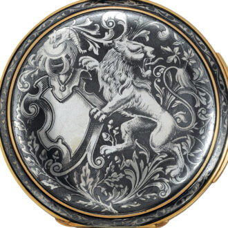 Swiss nielloed silver, gold repeating keyless pocket watch Circa 1890