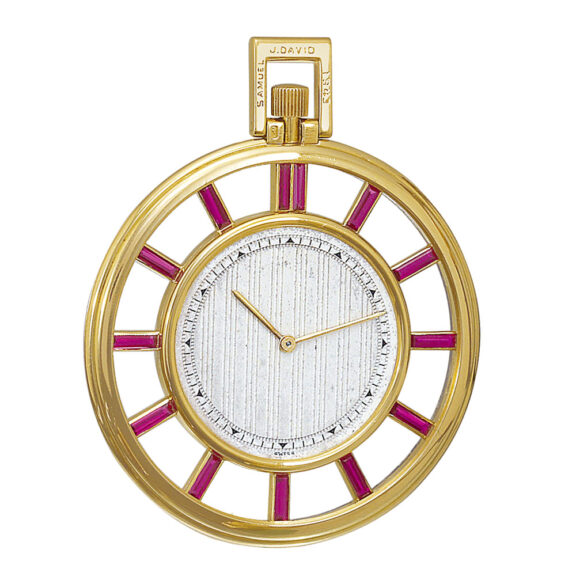 Elegant Swiss 18K gold skeletonized ladies' dress watch Circa 1903