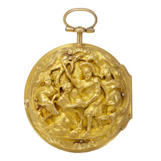 English 22 carat gold repoussé made for the Dutch market Circa 1775