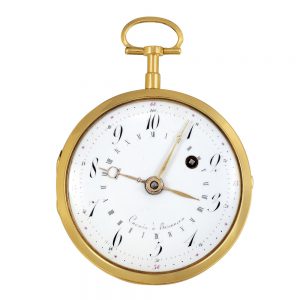 French gold watch with decimal and duodecimal time Circa 1794
