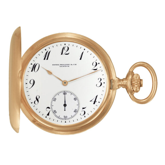 Heavy Swiss 18 carat pink gold keyless lever watch Circa 1906