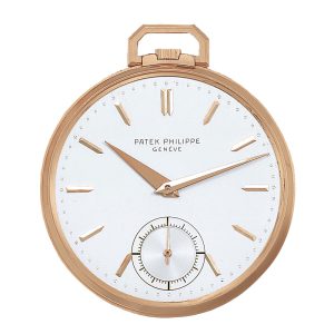 Swiss 18 carat pink gold modern dress watch Circa 1956
