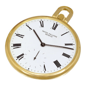 Swiss 18k yellow gold keyless dress watch Circa 1976