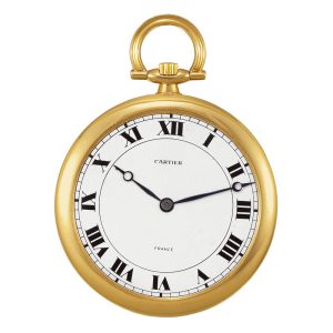 French 18K yellow gold extra thin dress watch Circa 1920