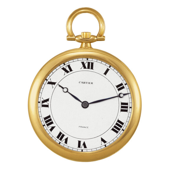French 18K yellow gold extra thin dress watch Circa 1920