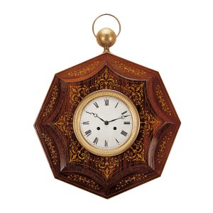 Fine French rosewood octagonal pocket watch Circa 1840