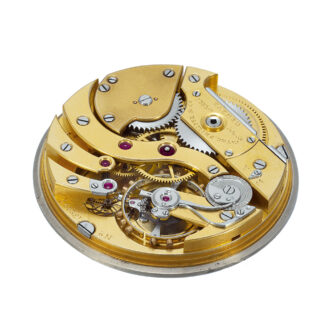 Swiss 18K gold hunting cased keyless pocket watch Circa 1908