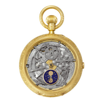 English gold astronomic watch with thirteen complications Circa 1902