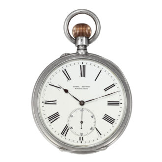 Swiss silver lever made for the Hispanic market Circa 1906