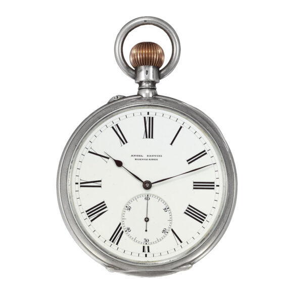 Swiss silver lever made for the Hispanic market Circa 1906