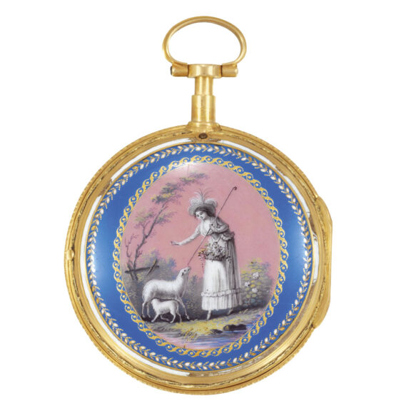 Swiss 18 carat gold quarter repeating pocket watch Circa 1780