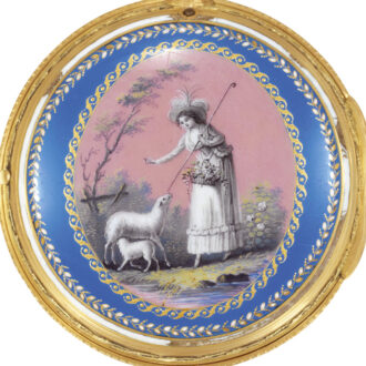 Swiss 18 carat gold quarter repeating pocket watch Circa 1780