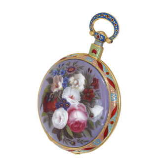 Swiss gold duplex watch made for the Chinese market Circa 1835