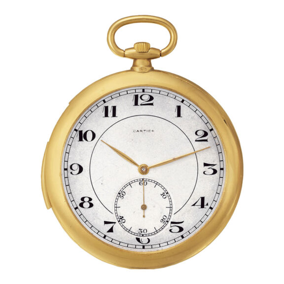 French 18k yellow gold repeating dress watch Circa 1921