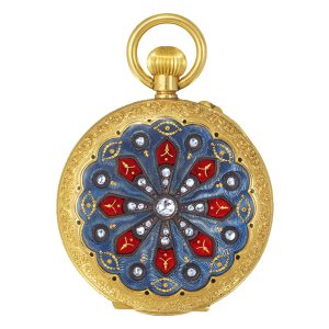 Swiss gold fob watch made for the Indian market Circa 1900