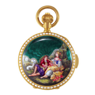 Swiss 18K gold repeater made for the Chinese market Circa 1900