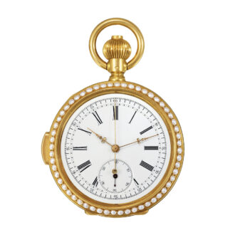 Swiss 18K gold repeater made for the Chinese market Circa 1900