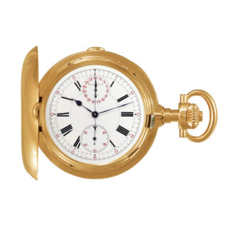 Swiss 14k gold and polychrome enamel watch Circa 1891
