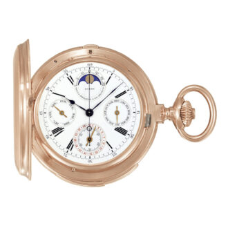 Swiss gold astronomic watch with seven complications Circa 1894