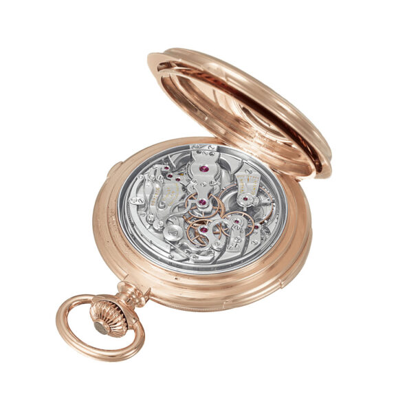 Swiss gold astronomic watch with seven complications Circa 1894 Swiss gold astronomic watch with seven complications Circa 1894