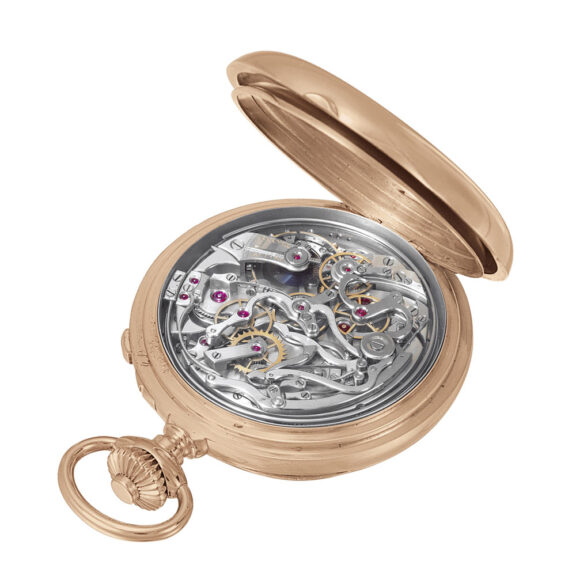 Swiss 18k rose gold minute repeating watch Circa 1895 Swiss 18k rose gold minute repeating watch Circa 1895