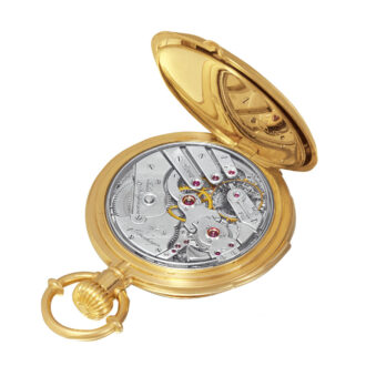 Danish 18k gold minute repeating keyless watch Circa 1880