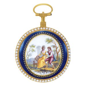 Elegant Swiss gold made for the Chinese market Circa 1790