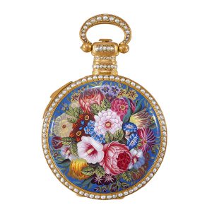 Swiss musical watch made for the Chinese market Circa 1860