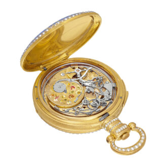 Swiss musical watch made for the Chinese market Circa 1860 Swiss musical watch made for the Chinese market Circa 1860