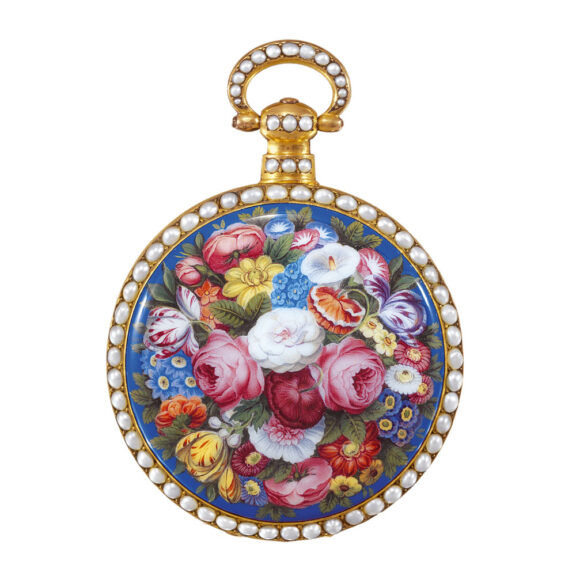Swiss gilt duplex watch made for the Chinese market Circa 1860