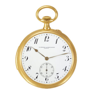 Swiss 18K gold minute repeating keyless dress watch Circa 1906
