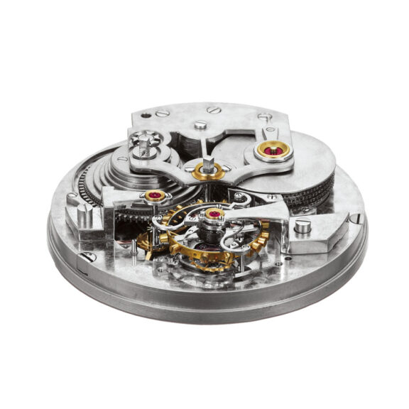Swiss 18k gold watch with a one-minute tourbillon Circa 1876 Swiss 18k gold watch with a one-minute tourbillon Circa 1876