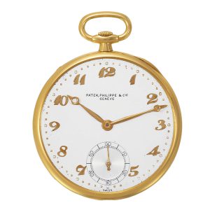 Fine Swiss 18 carat gold keyless dress watch Circa 1930