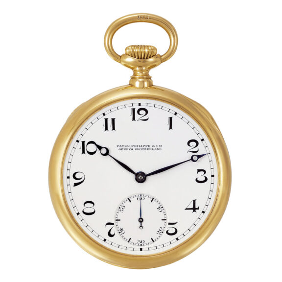 Swiss 18k gold extra Chronometer pocket watch Circa 1919