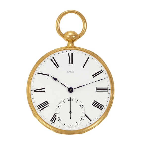 Swiss gold chronometer made for the English market Circa 1850