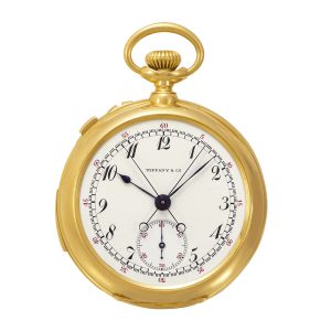 Swiss 18k gold repeater with split-seconds chronograph circa 1902