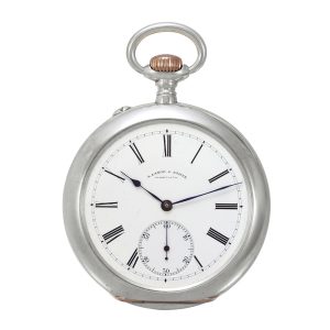 Rare German silver open faced lever dress watch Circa 1915