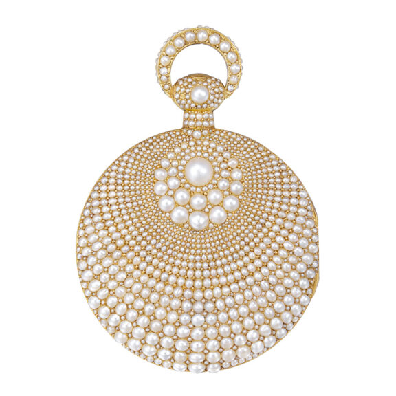 Swiss gold, pearl watch made for the Chinese market circa 1830 Swiss gold, pearl watch made for the Chinese market circa 1830