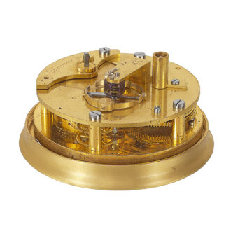 French deck chronometer with footed-detent escapement Circa 1840